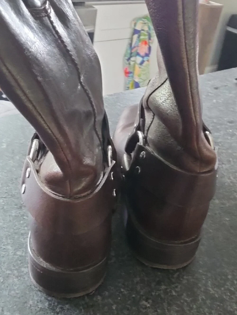 Tory Burch Women’s Leather Boots – Size 10